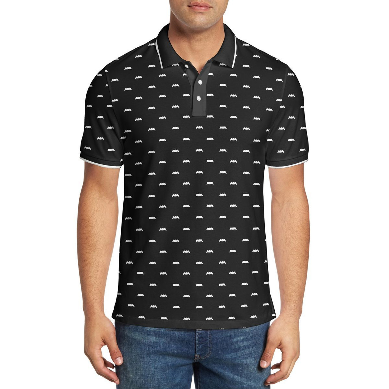 Men's Regular-Fit Printed Lightweight Polo Shirt (2-Pack) product image
