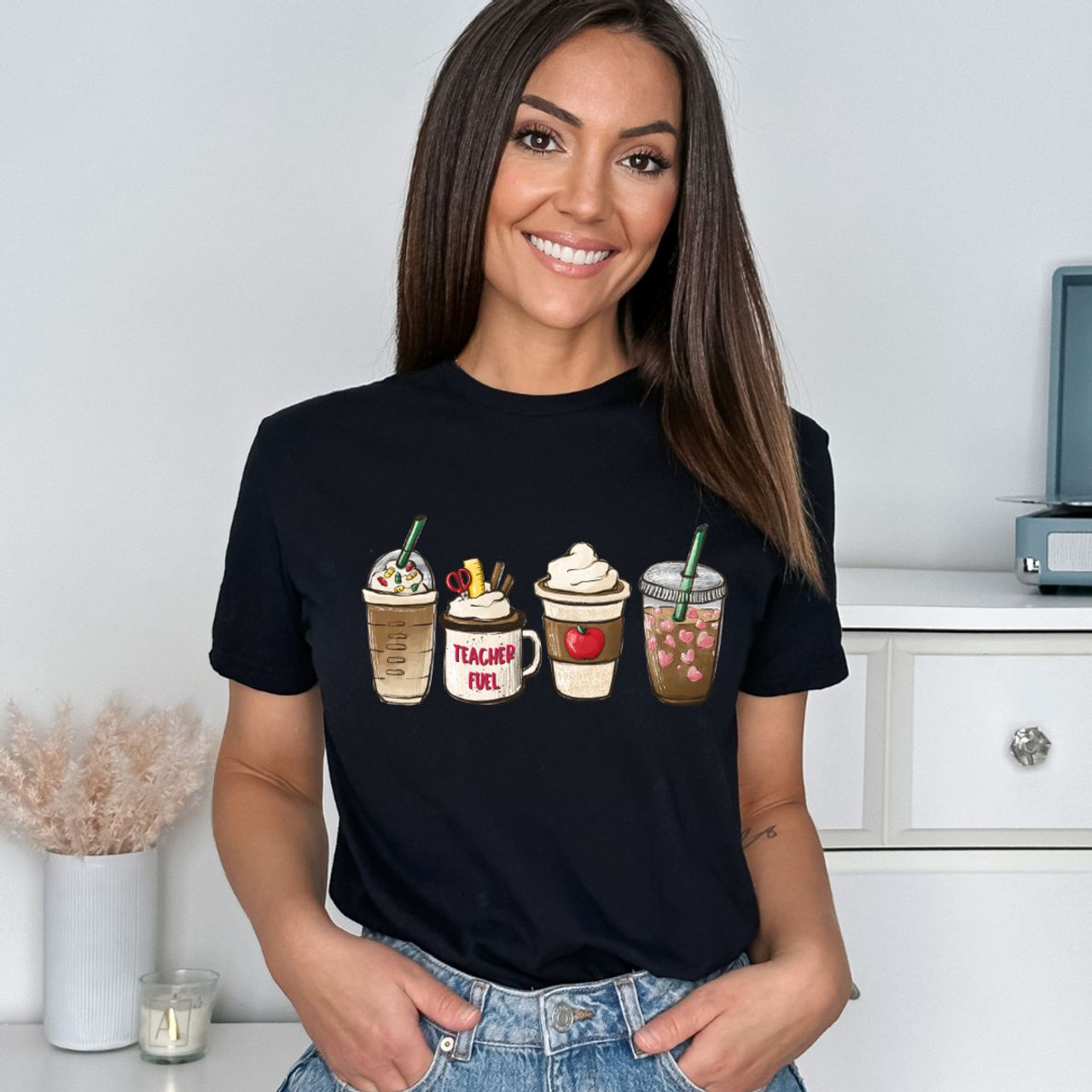 Women's Teacher Appreciation Short Sleeve Graphic T-Shirt product image