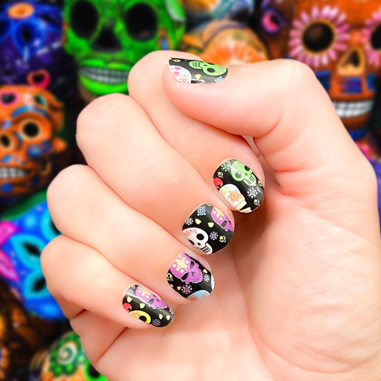 Halloween-Themed Nail Wraps product image