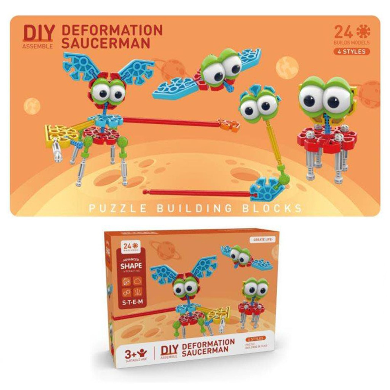 Zummy DIY Deformation Building Blocks product image