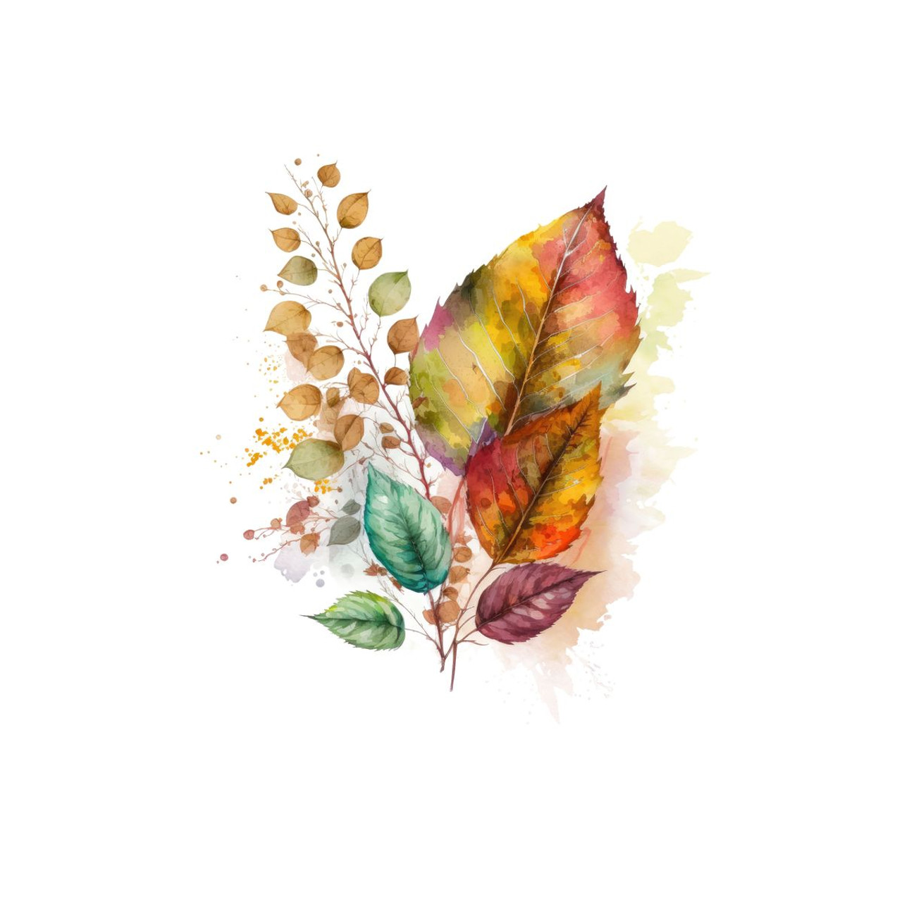 Fall Foliage Art Prints (Set of 4) product image