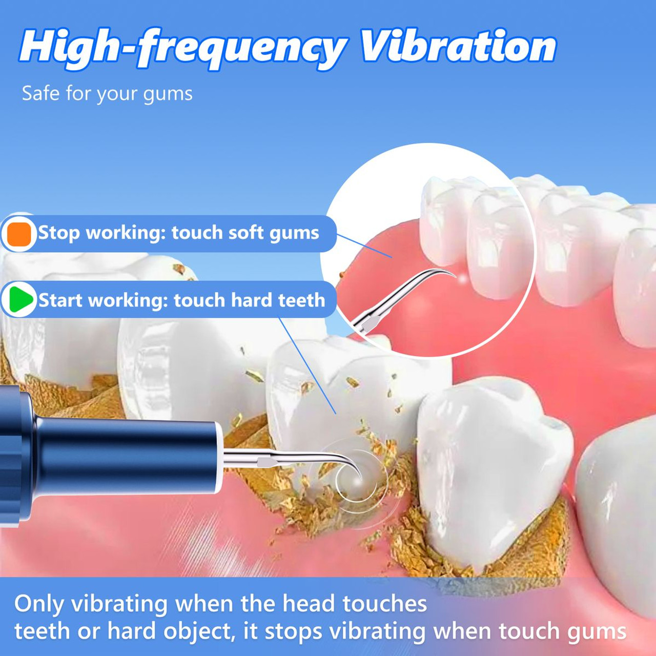 Electric Teeth Cleaner with 4 Modes & LED Light product image