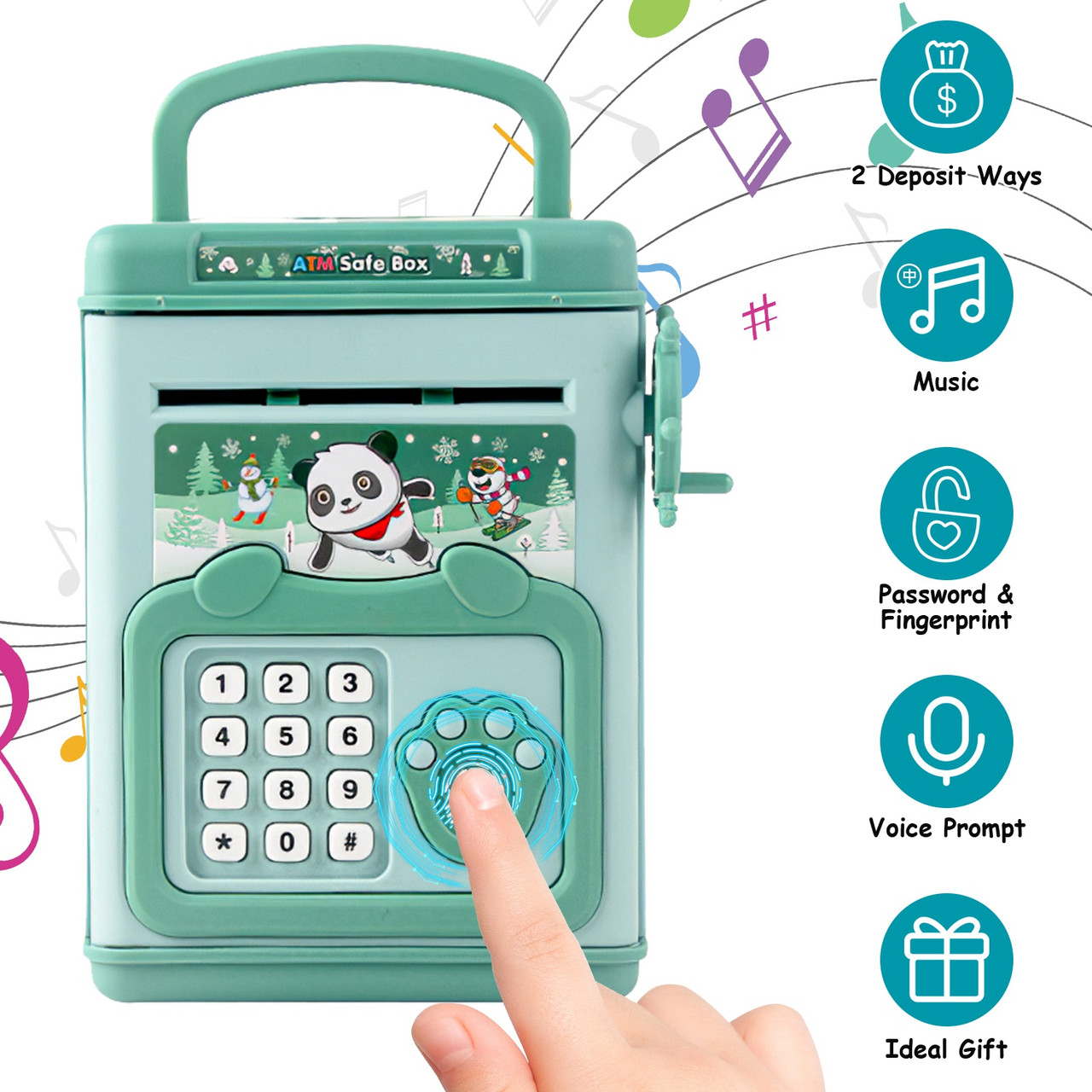 Kids' Mini ATM Electronic Piggy Bank by iMounTEK® product image