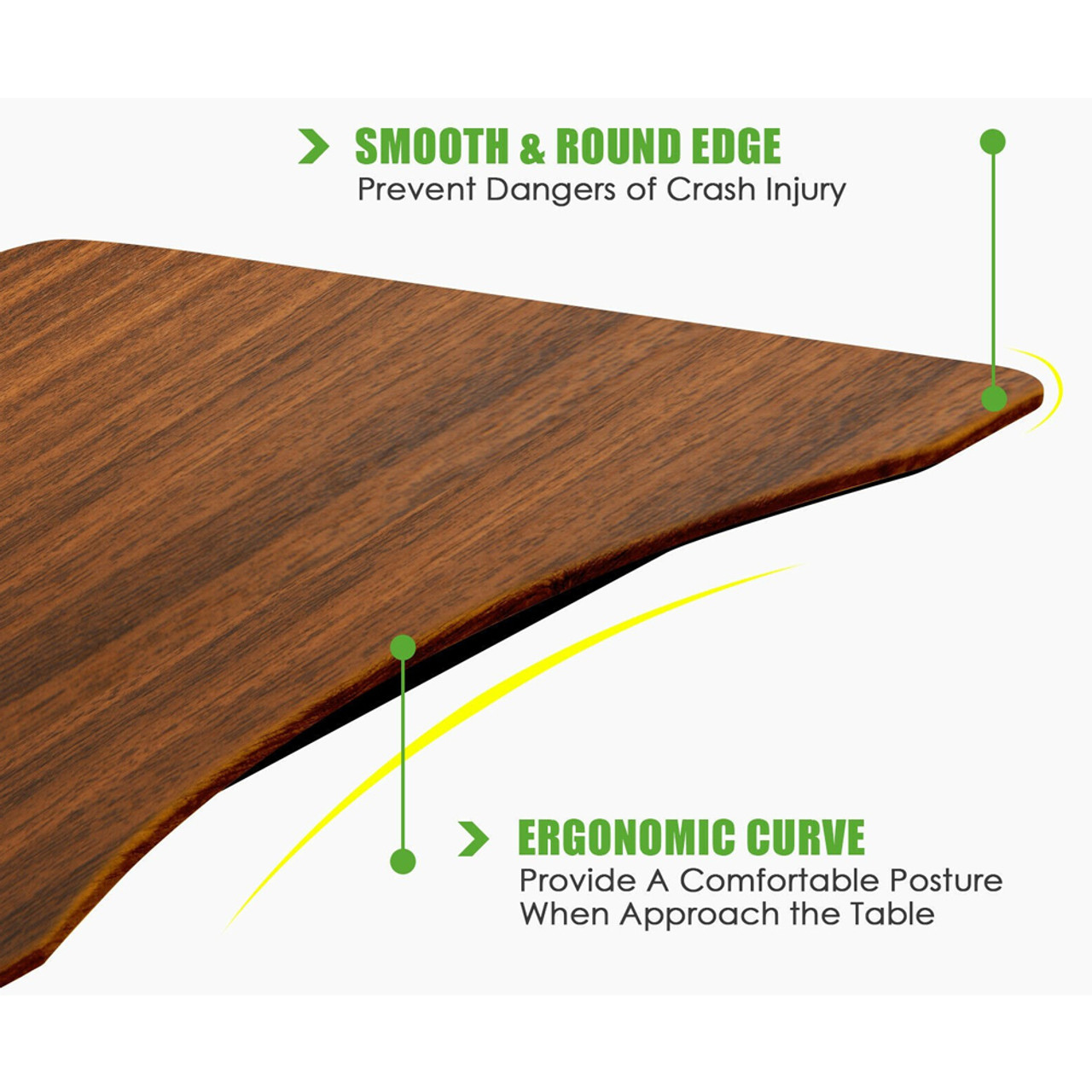 Rolling Height-Adjustable Sit/Stand Desk product image