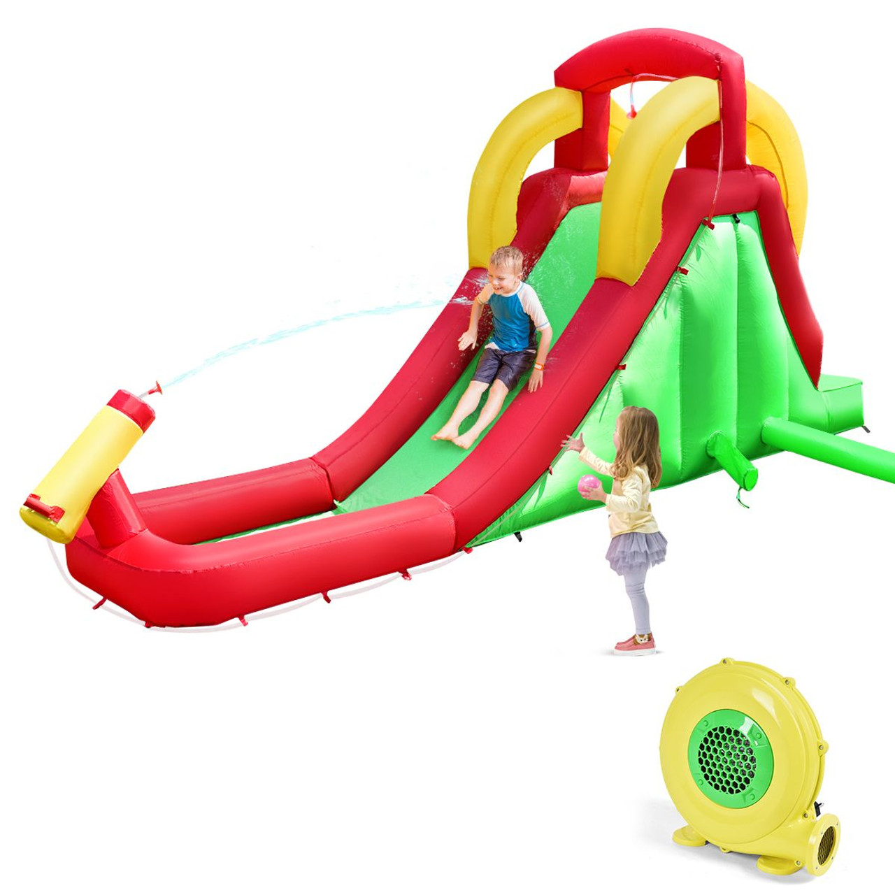 Goplus Inflatable Water Slide Bounce House product image