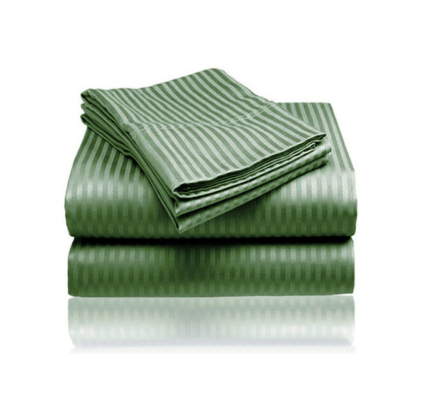 4-Piece Brushed Microfiber Dobby Striped Sheet Set product image
