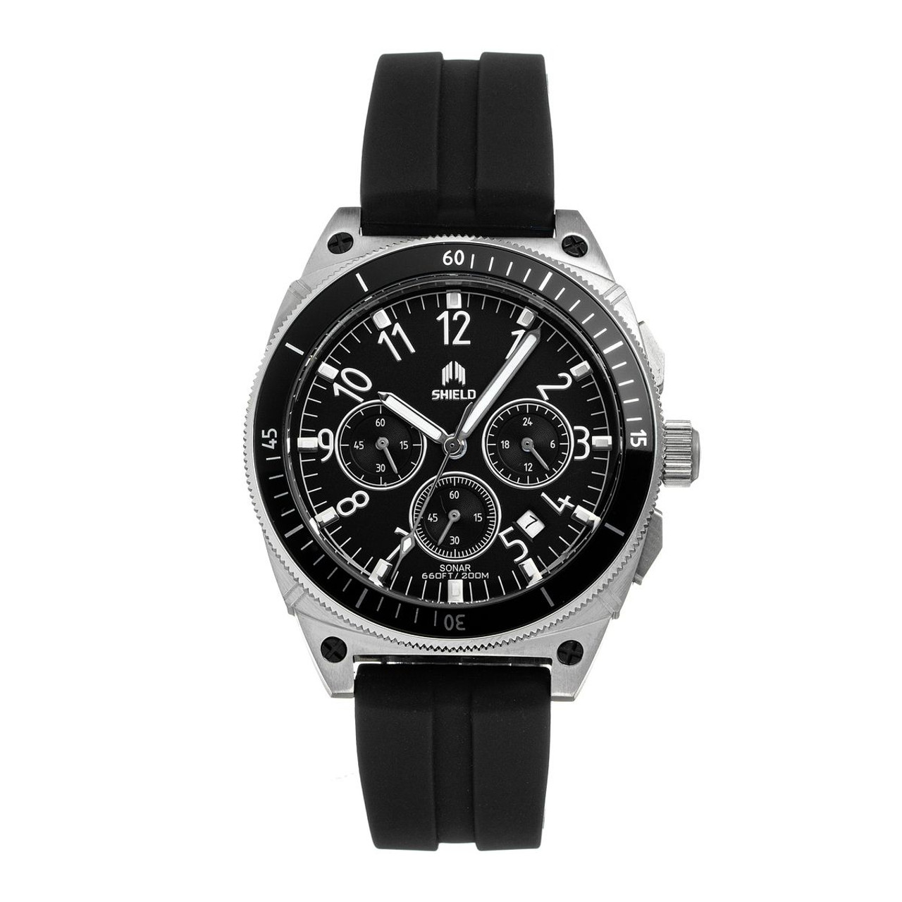 Shield™ Sonar Chronograph Strap Watches with Date product image