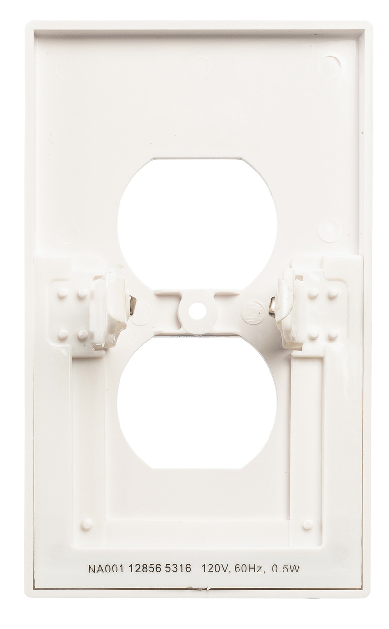 Round or Square Snap-on Outlet Plate with Built-in LED Night Lights (5-Pack) product image