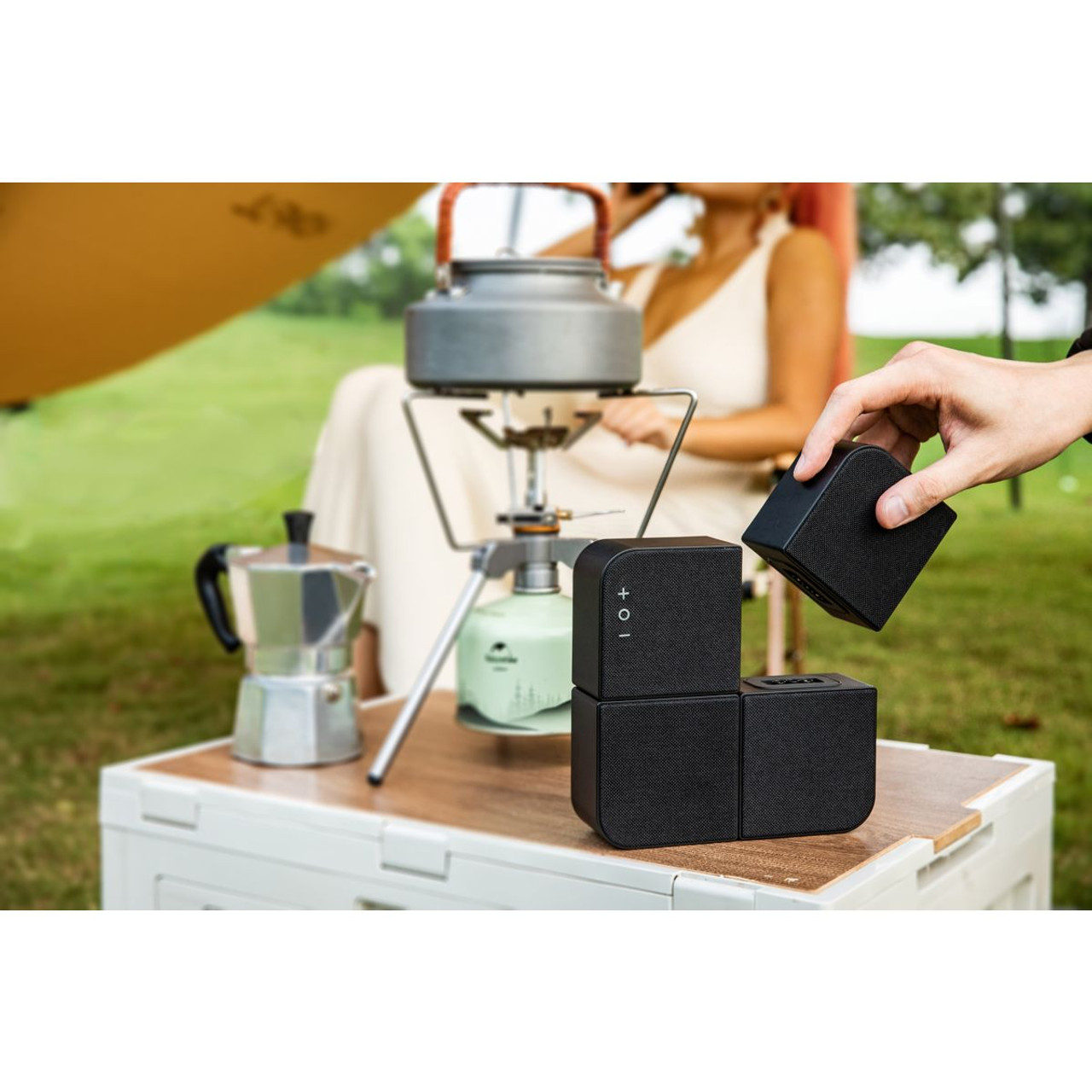 Pangissimo® SIMO X Magnetic Modular Bluetooth Portable Speaker product image