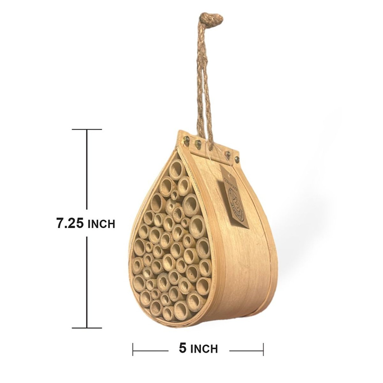 Handmade Wooden Pollinating Houses for Bees, Butterflies, and Birds product image