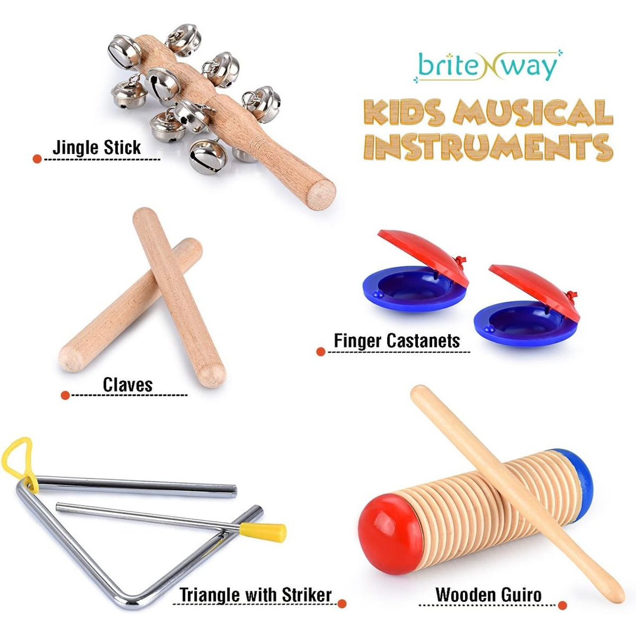 Kids' 21-Piece Musical Instruments by BriteNWAY™ product image