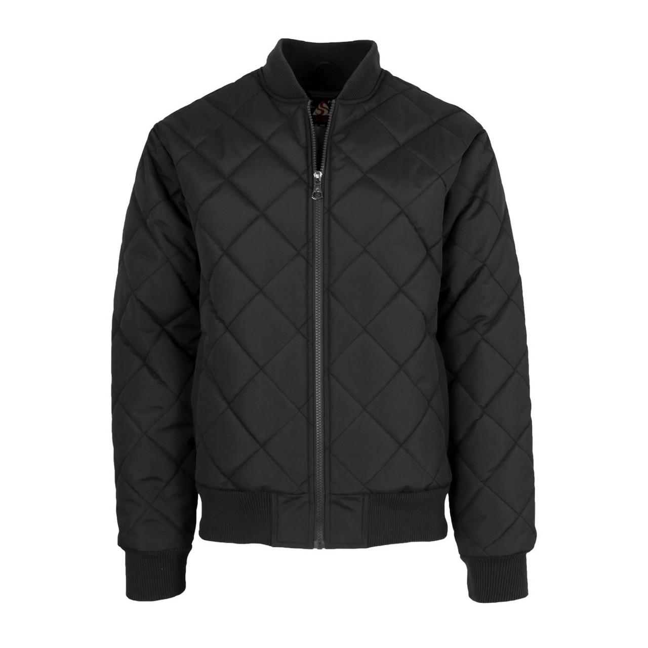 mens nike quilted bomber jacket