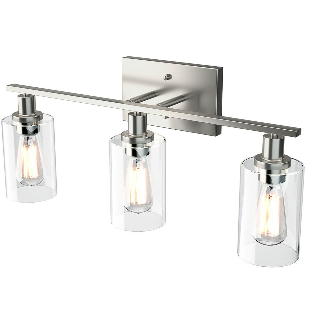 3-Light Modern Bathroom Vanity Wall Sconce product image