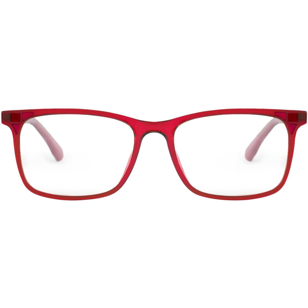 WaveBalance® Blue Light Reducing Glasses with Clip-on Sunglasses product image