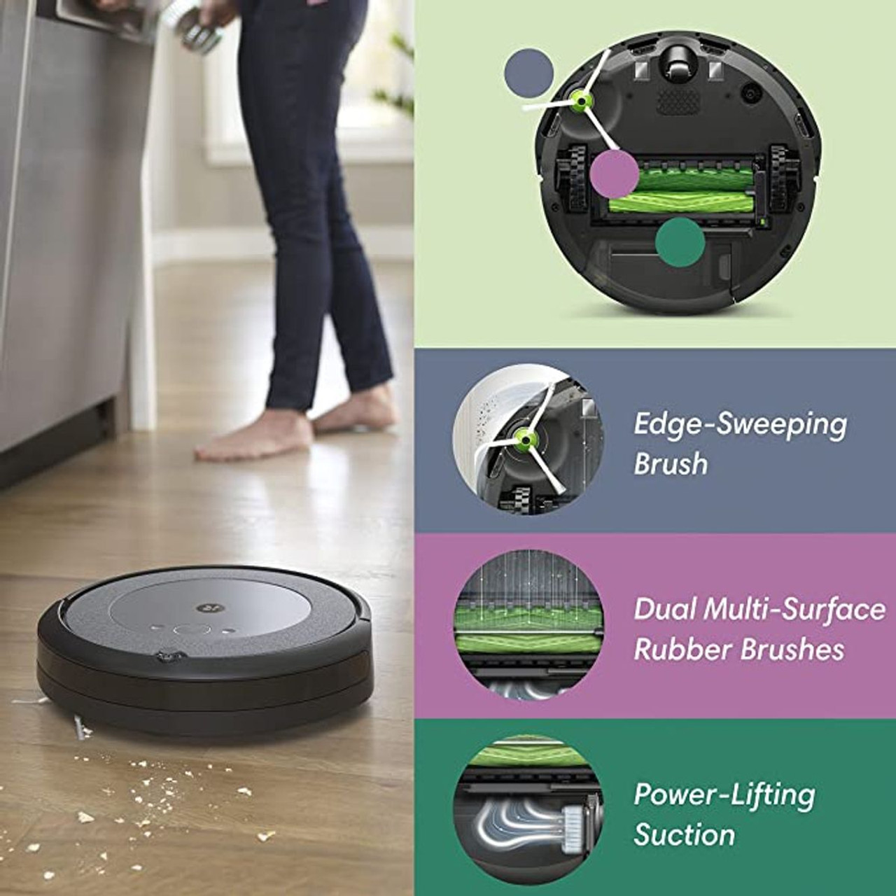 iRobot Roomba I3 EVO Robot Wi-Fi Vacuum  product image