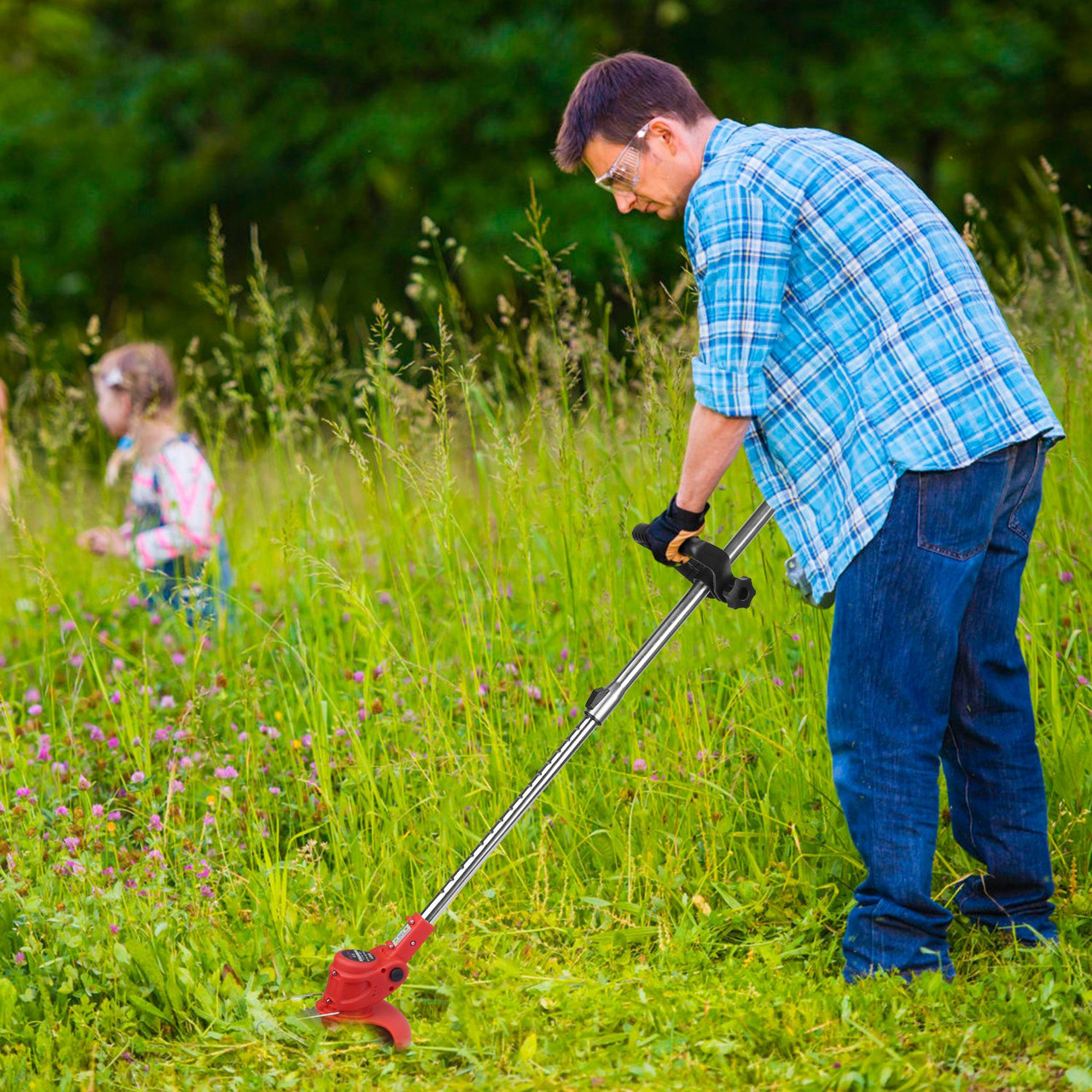 LakeForest® Electric Cordless Grass Trimmer product image