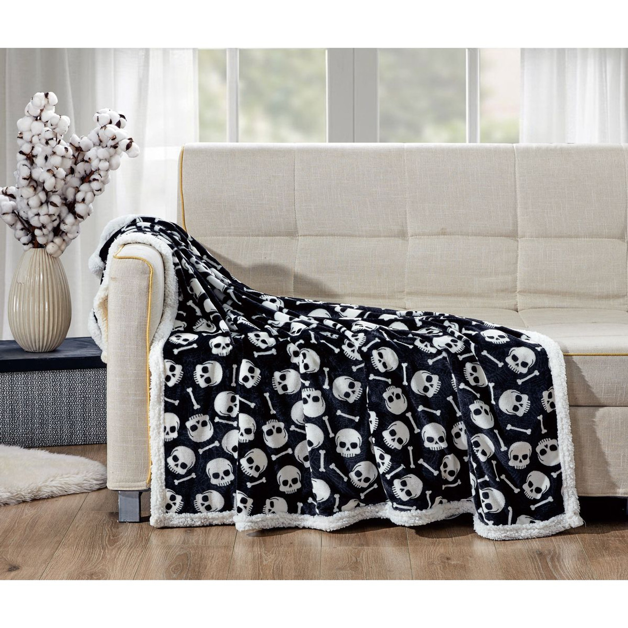 Noble House™ 50 x 60-Inch Printed Sherpa Throw product image