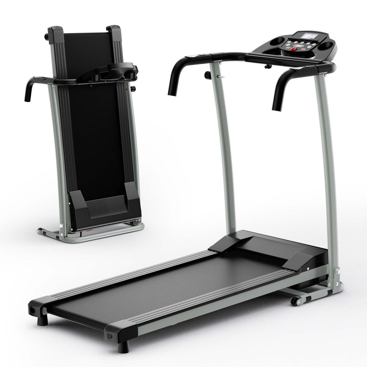 Compact Electric Folding Running & Fitness Treadmill with LCD product image