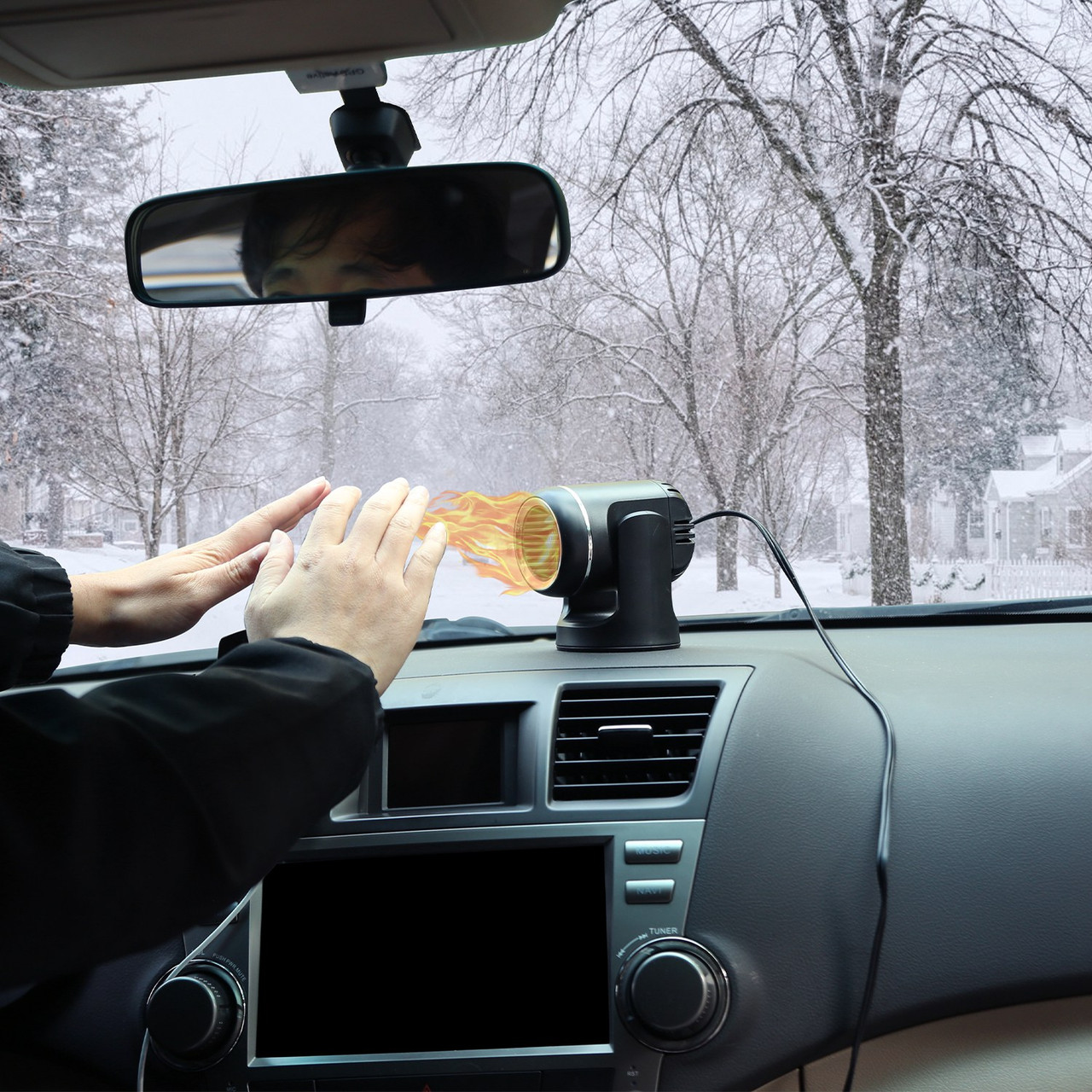 iMounTEK® Car Defroster/Heating Fan product image