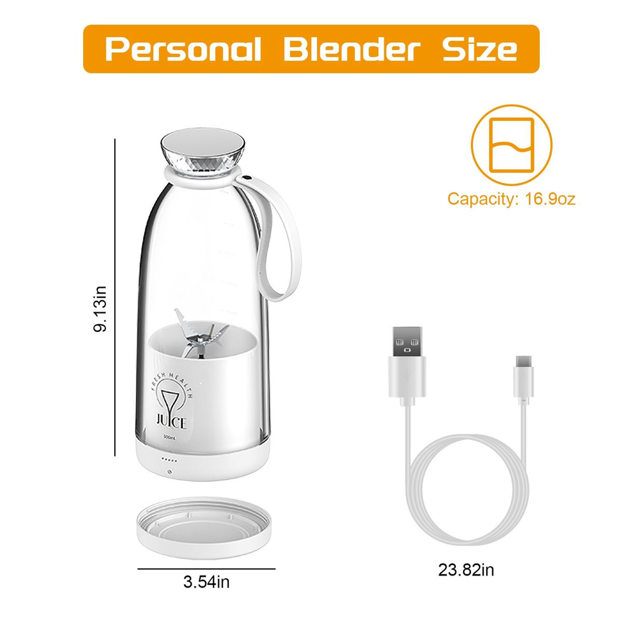 iMounTEK Portable 17-Ounce Blender product image