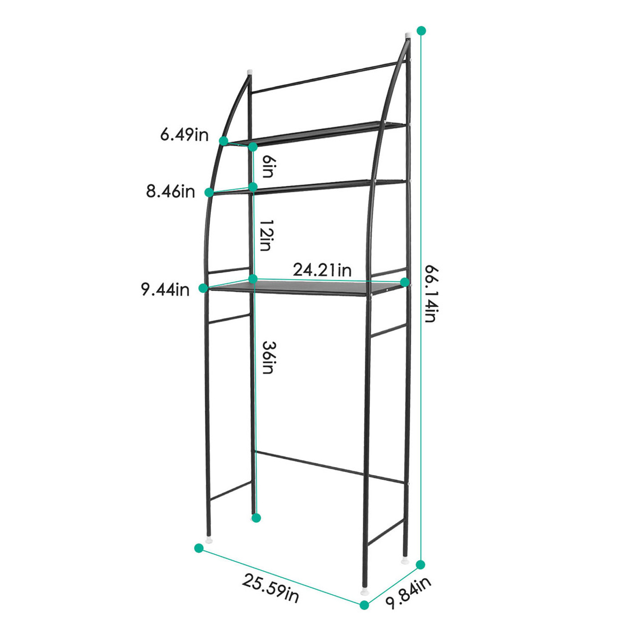 NewHome™ Over-the-Toilet Storage Shelf product image