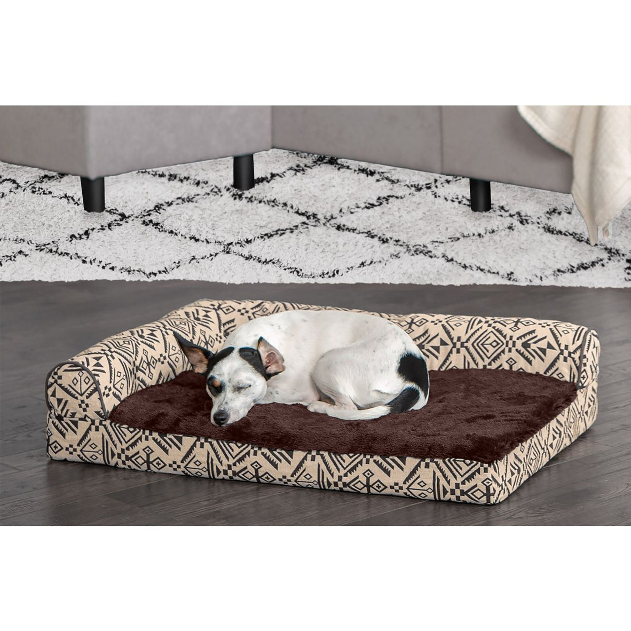 Deluxe Southwest Chaise Lounge Dog Bed product image