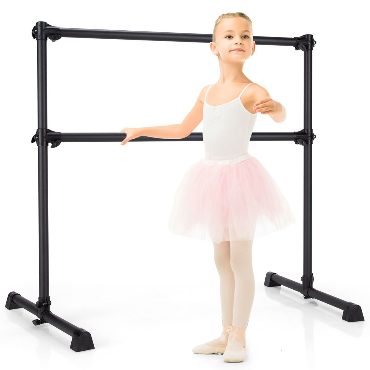 4-Foot Double Ballet Barre with Adjustable Height product image