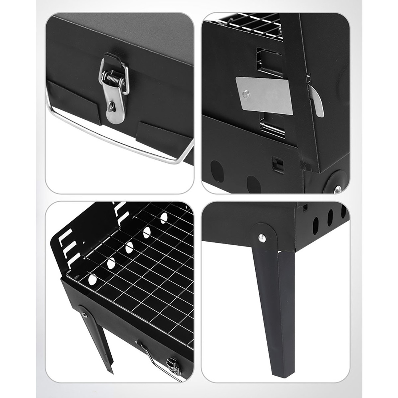 Portable Square Charcoal Grill product image Portable Square Charcoal Grill product image