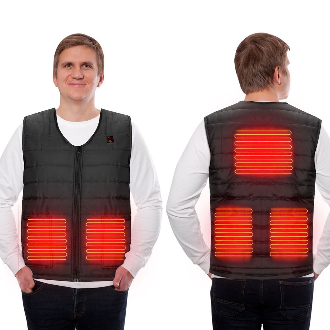 N'Polar™ USB-Heated Jacket Vest with Power Bank product image