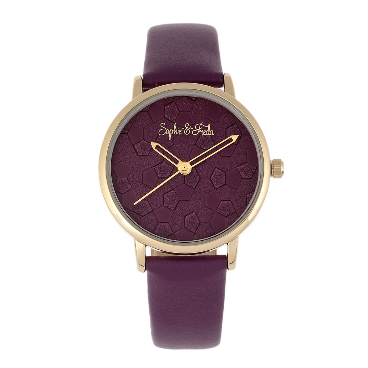 Sophie & Freda™ Breckenridge Watch with Leather or Stainless Steel Strap product image