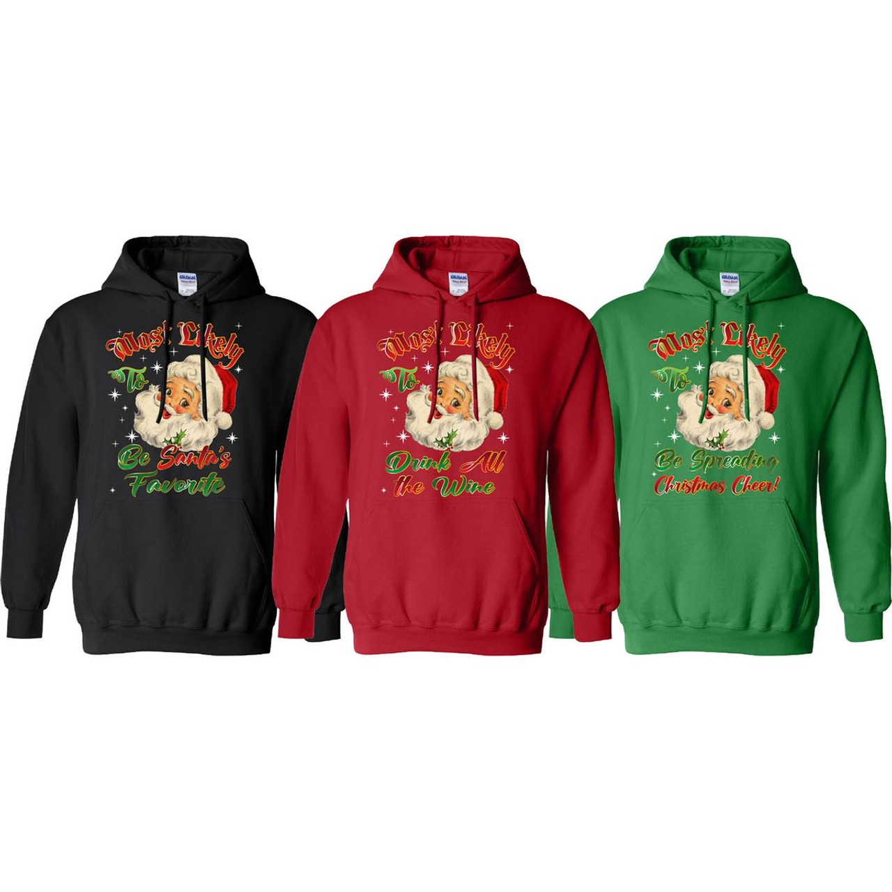 Women's Christmas "Most Likely..." Graphic Pullover Hoodie product image