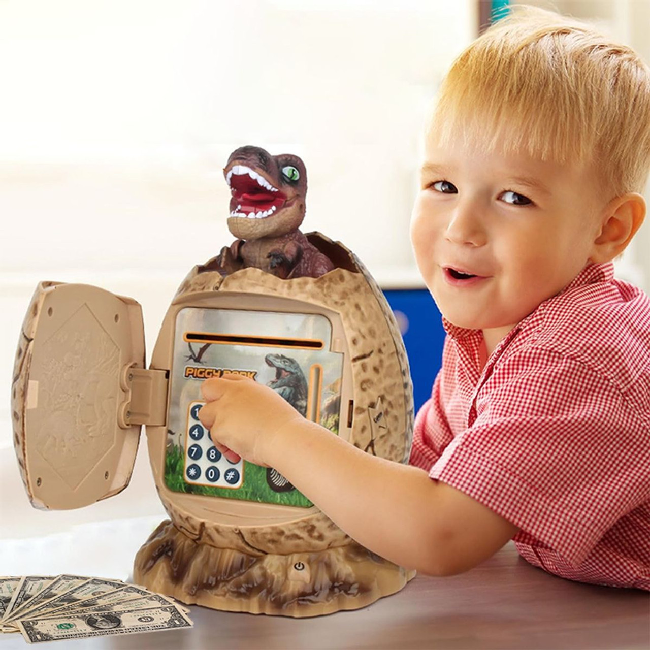 Kids' Dinosaur Egg Bank product image