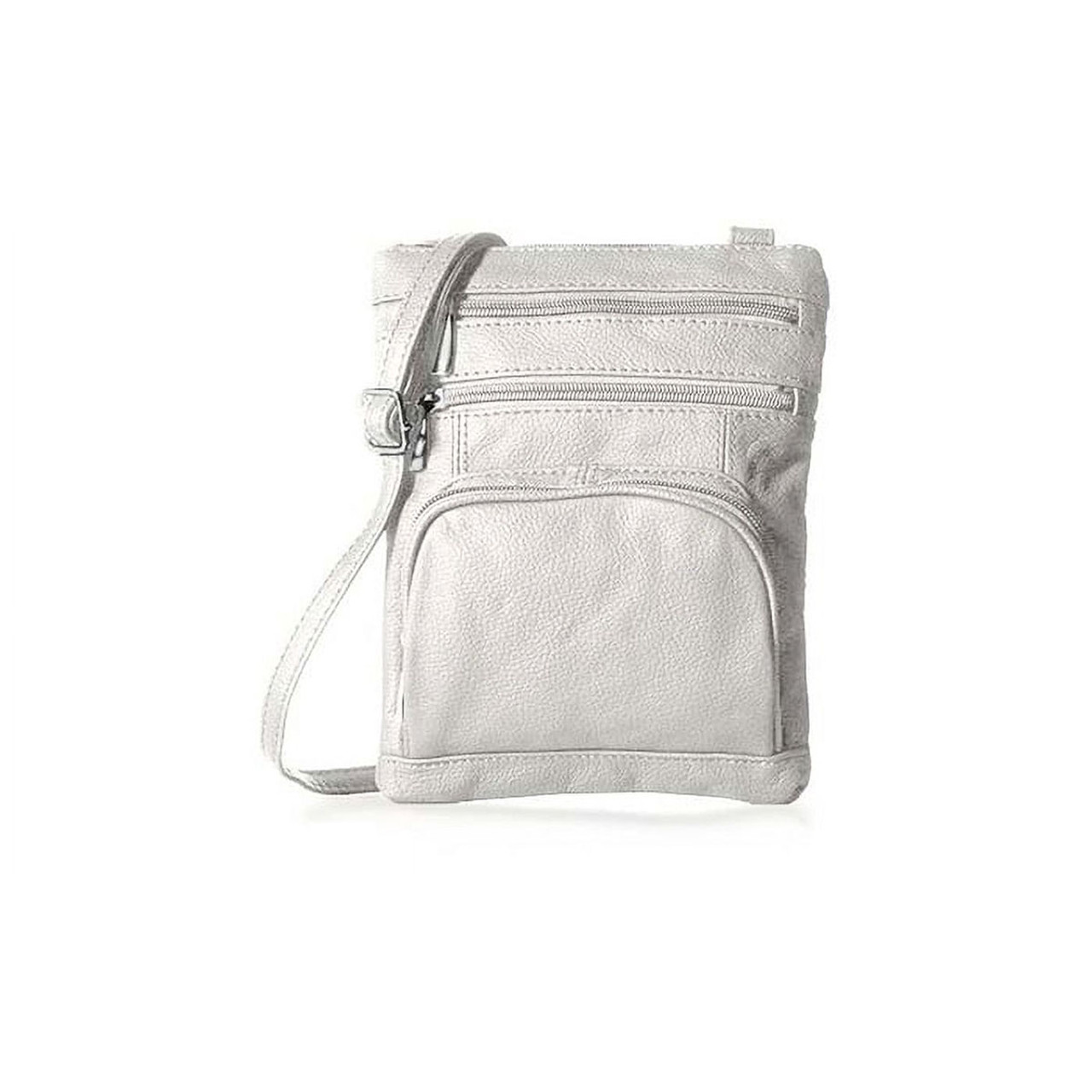 Super Soft Leather Crossbody Bag with Strap (3 Sizes) product image