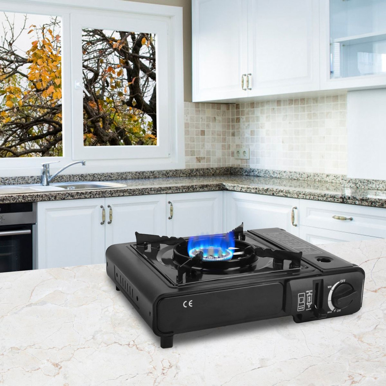 iMounTEK® 3300W Portable Camping Dual Fuel Stove product image