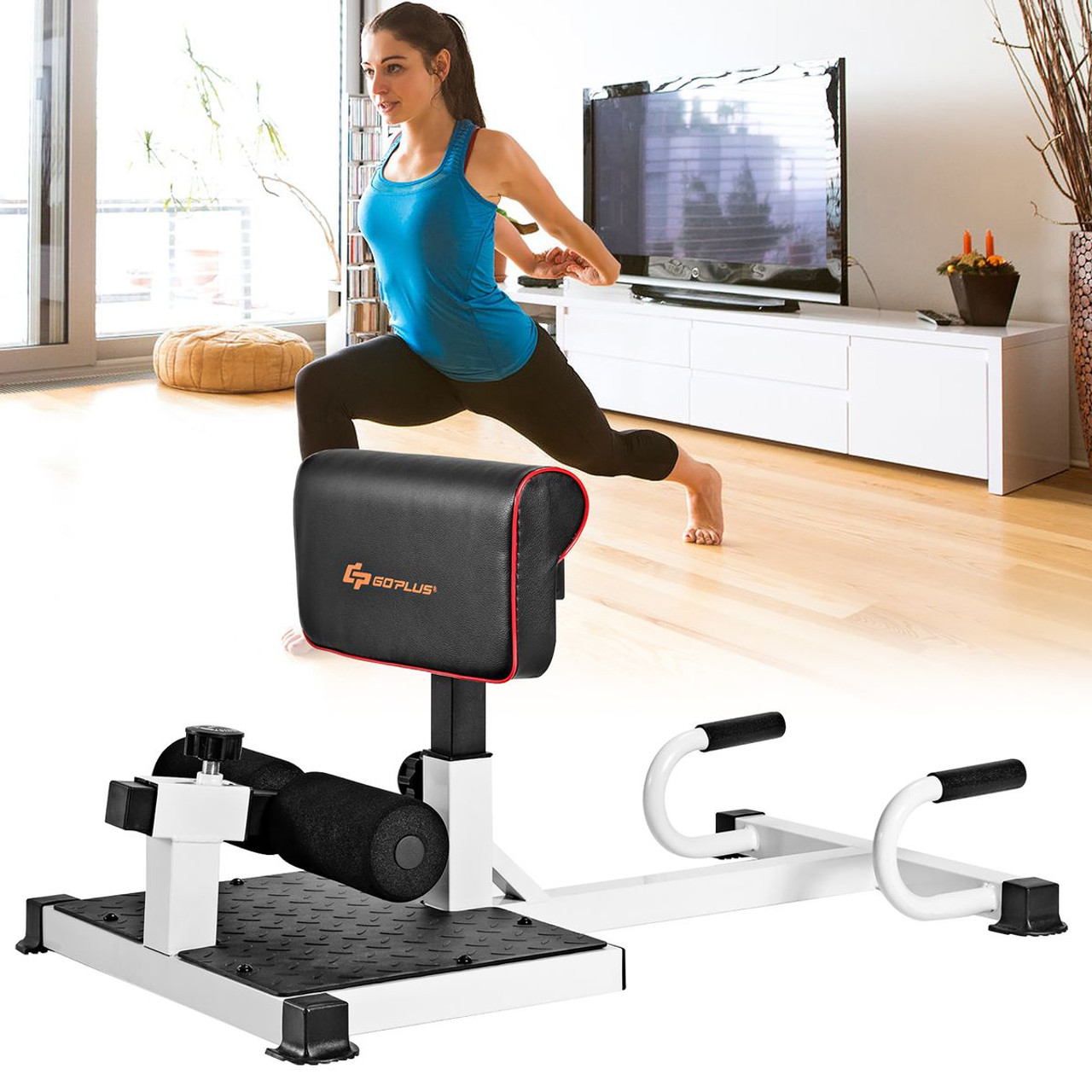 Multifunction Exercise Machine for Squats, Hip Thrusts, and Sit-ups product image