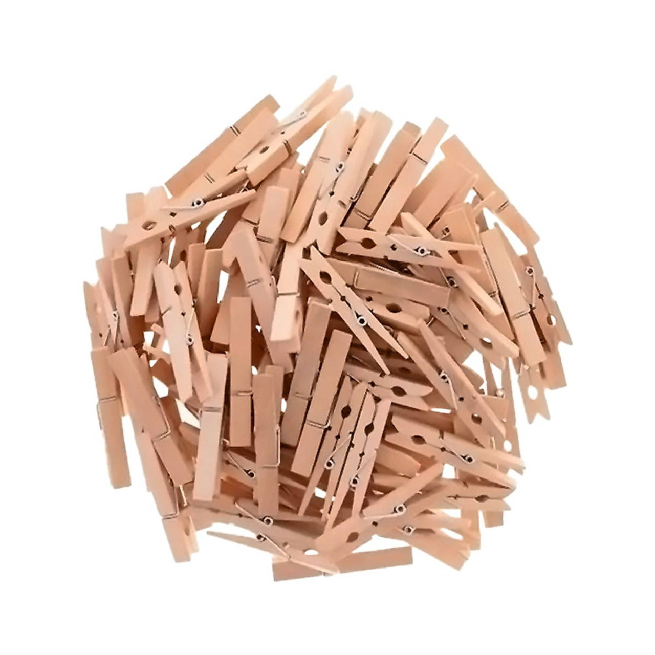 FENZER™ Wooden Laundry Clothes Pins (100-Pack) product image