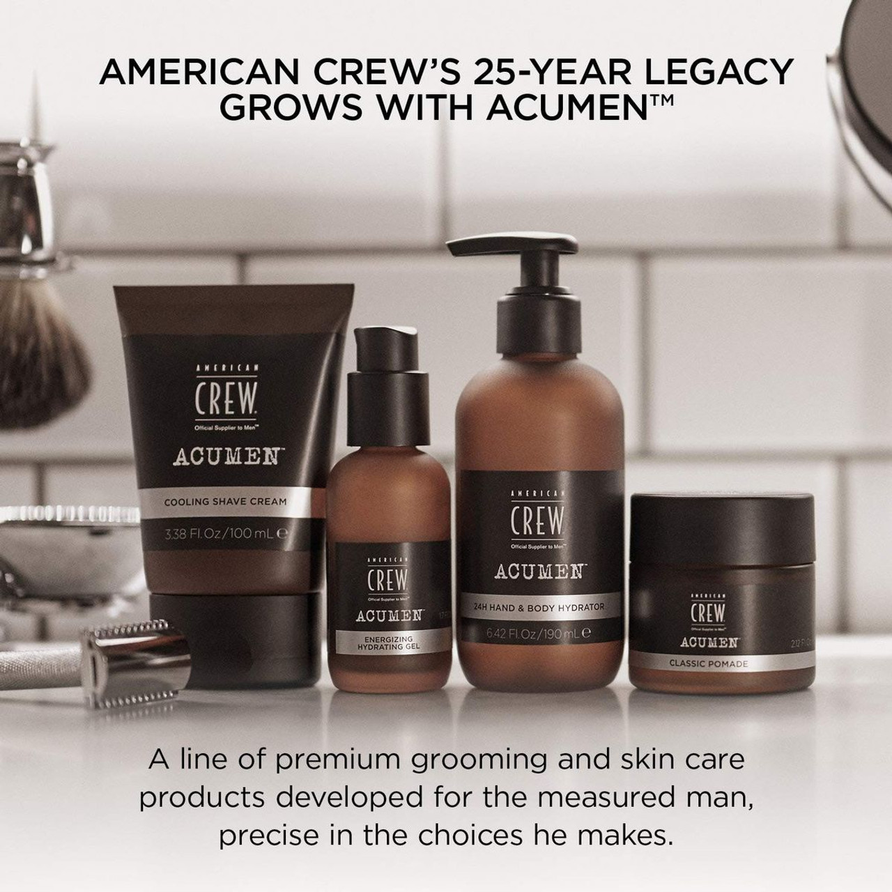 American Crew Men's Body Wash Acumen with Cranberry Extract (2-Pack) product image