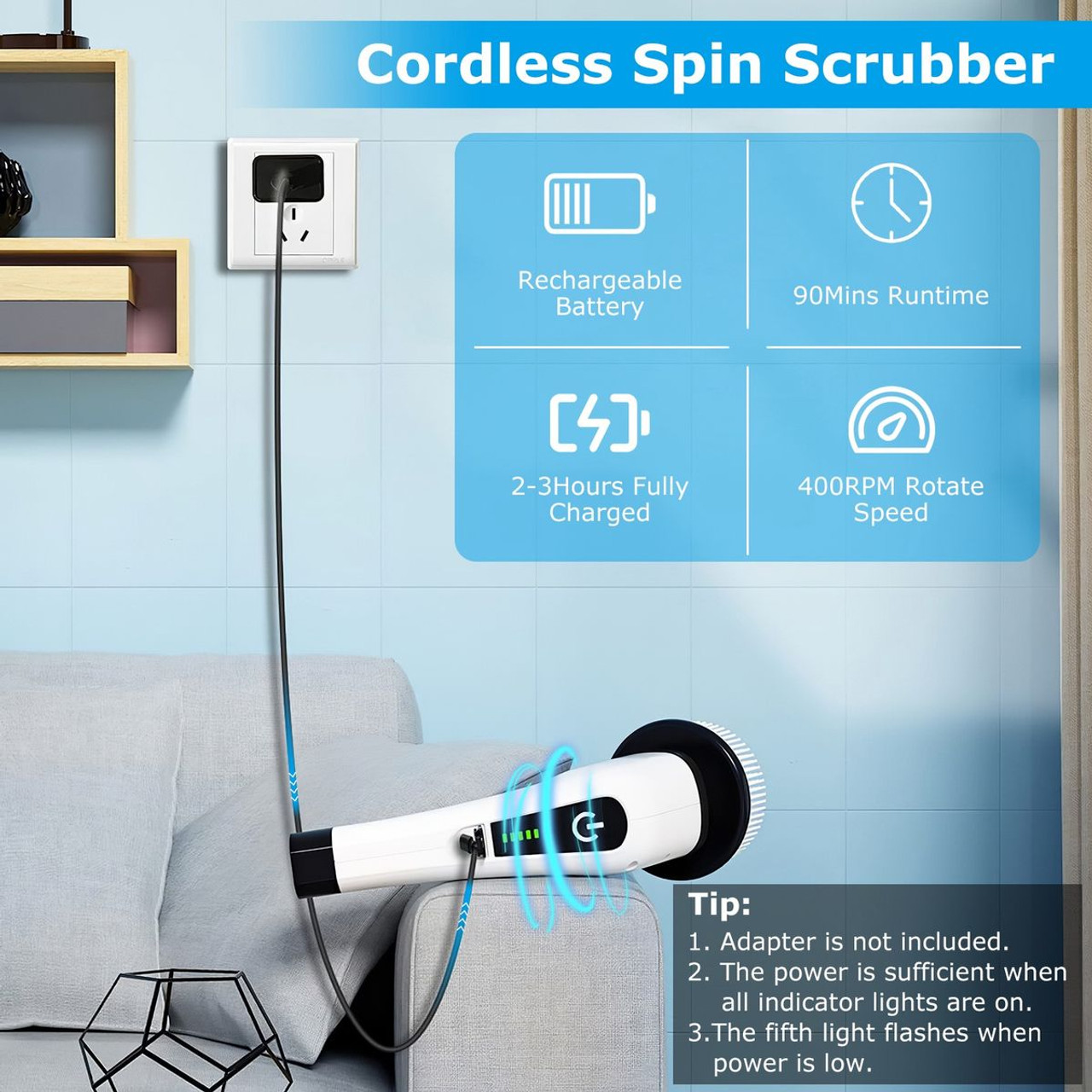 iMounTEK® Electric Spin Scrubber product image