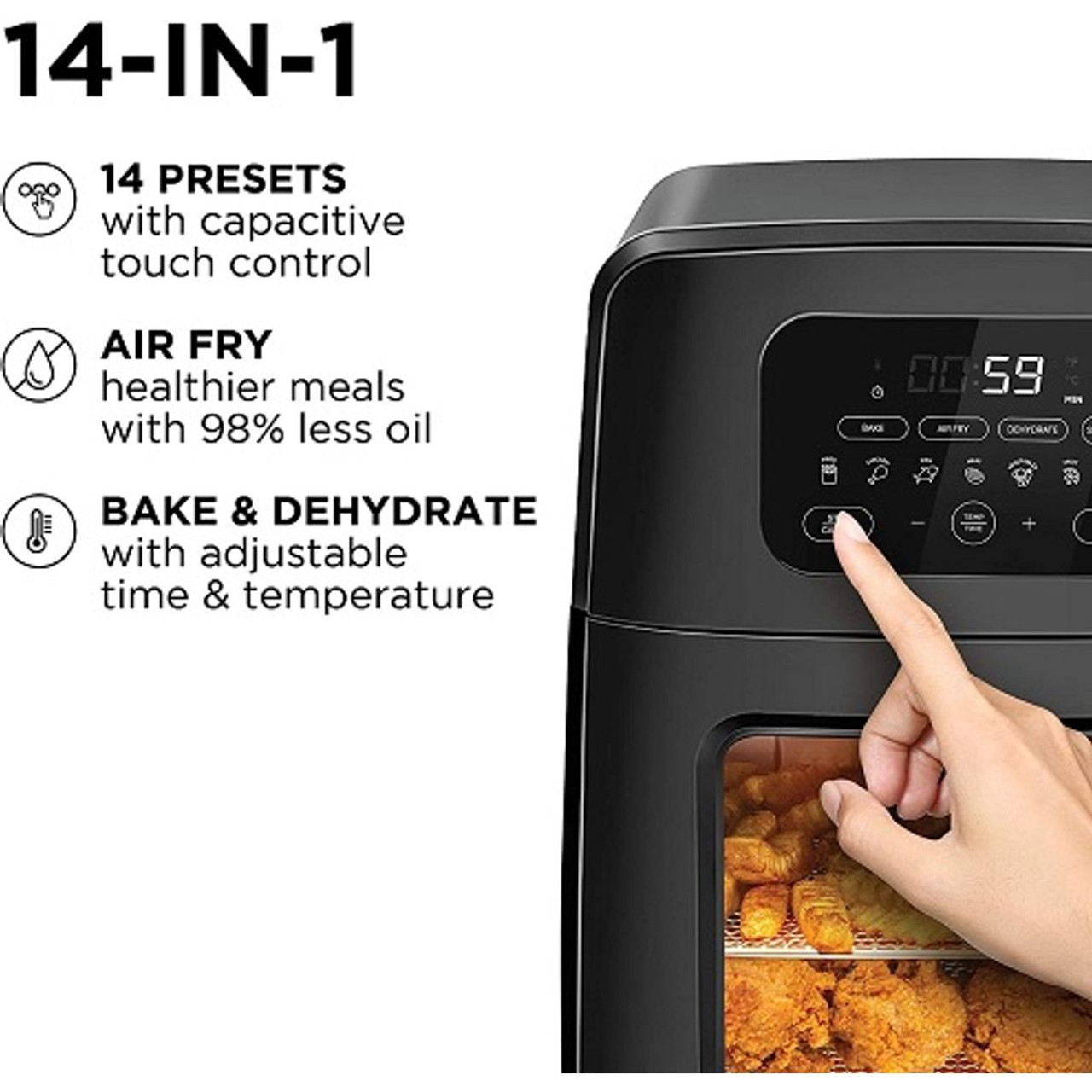 Chefman Auto-Stir Air Fryer Convection Oven product image