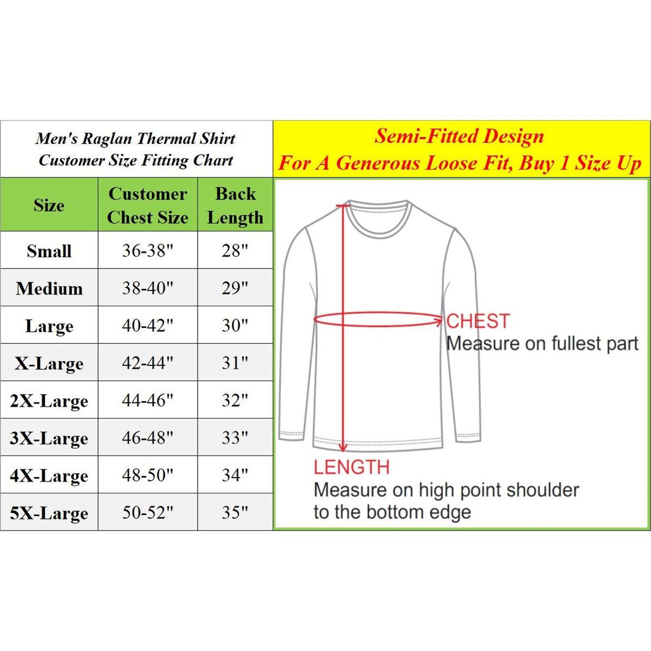Men's Cotton Blend Raglan Thermal product image
