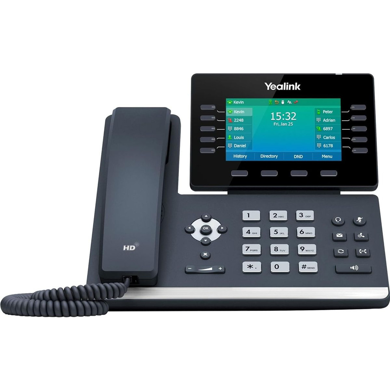 Yealink T54W 16 VoIP 4.3-Inch IP Phone product image