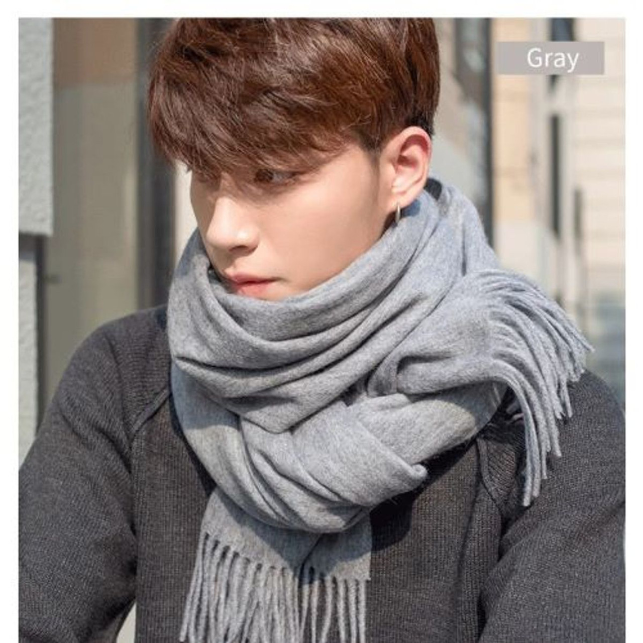 Unisex Cashmere Pashmina Wool Scarves product image