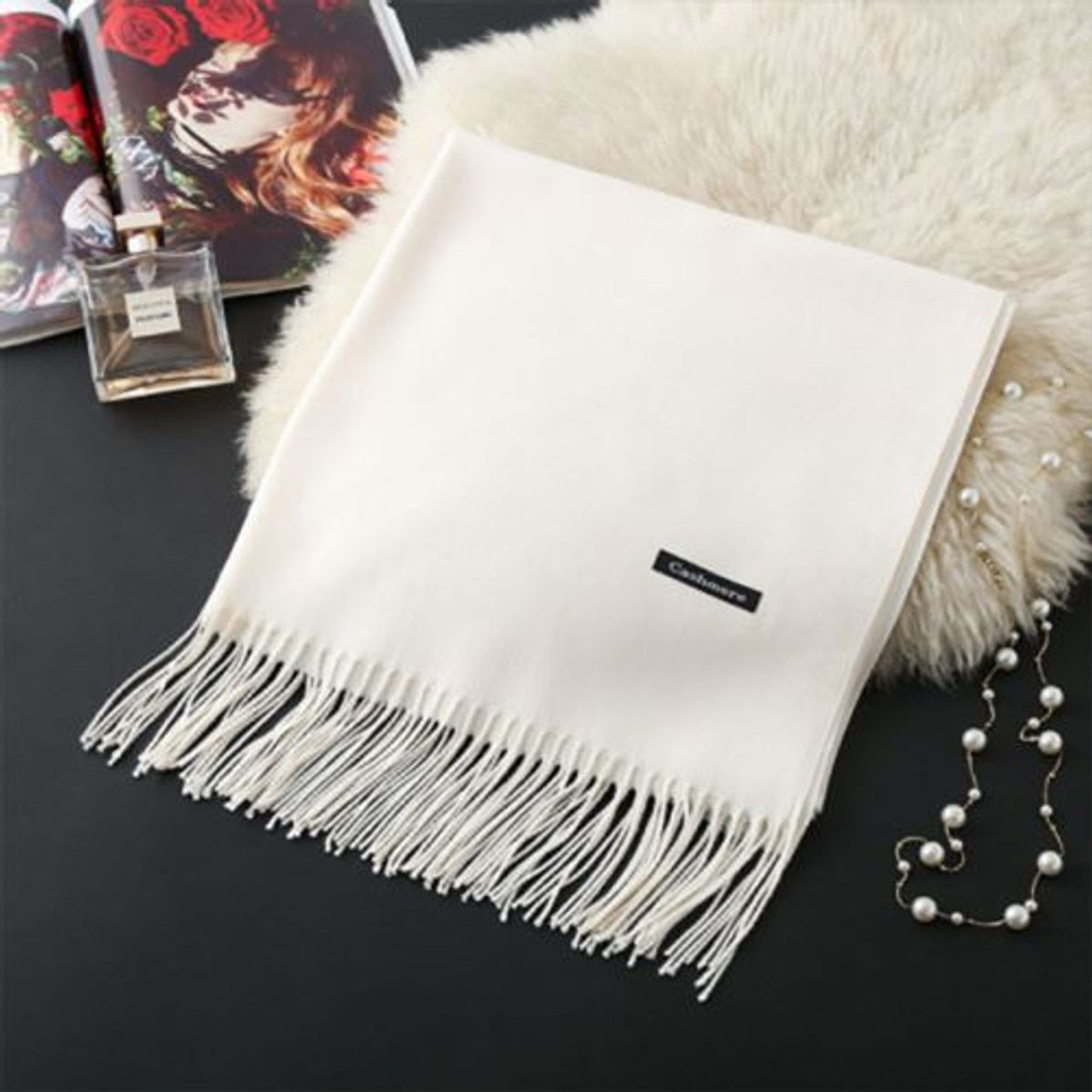 Unisex Cashmere Pashmina Wool Scarves product image