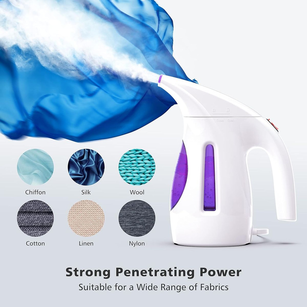 Hilife™ Portable Clothes Garment Steamer, 120V/700W, 240mL product image
