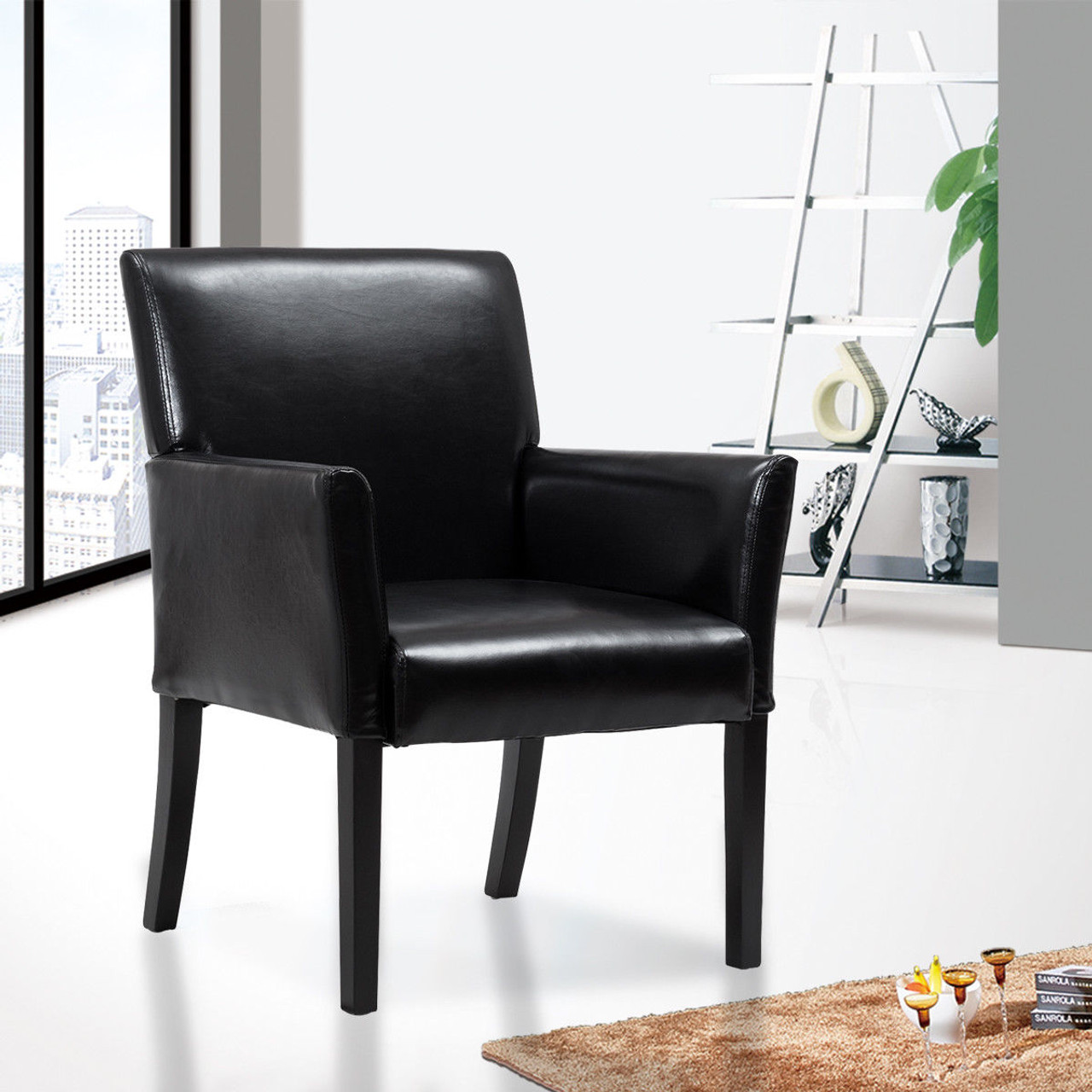 Modern PU Leather Executive Armchair product image