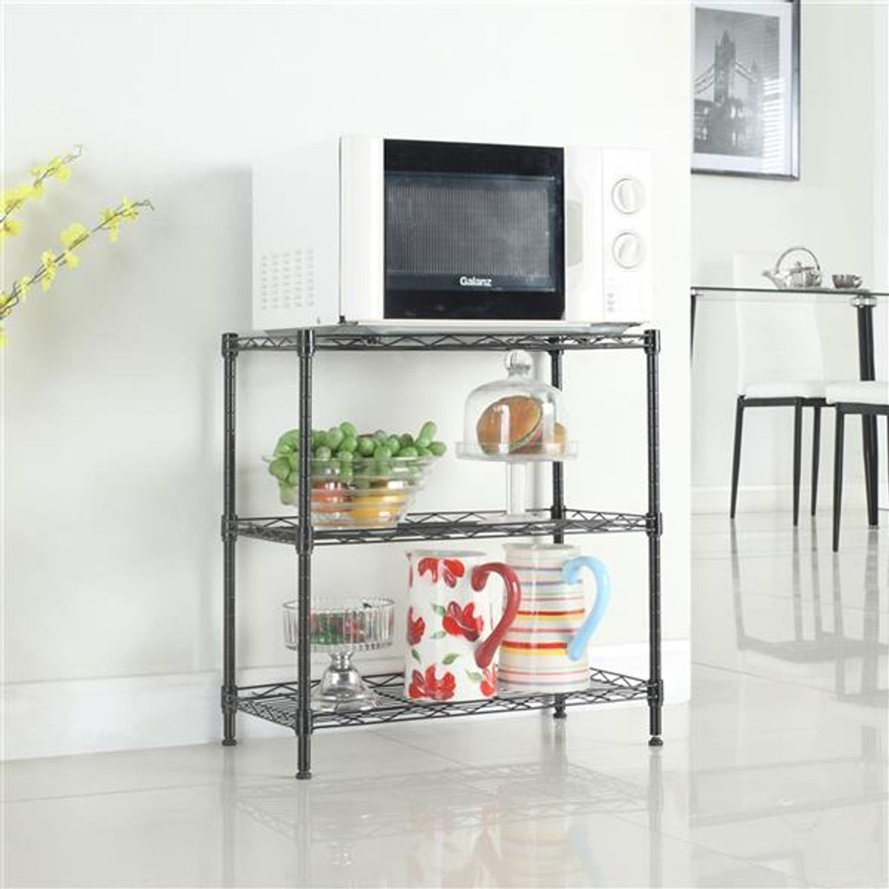 3-Layer Carbon Steel Storage Rack product image