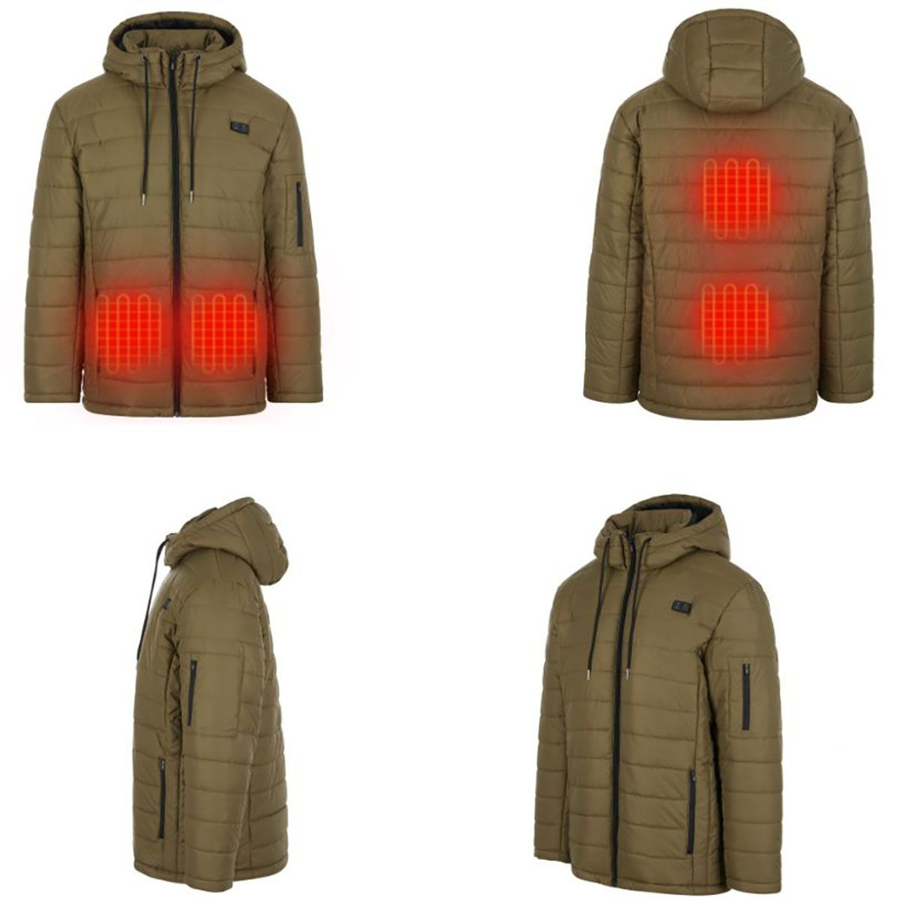 Helios® Paffuto Heated Coat with Optional Power Bank product image