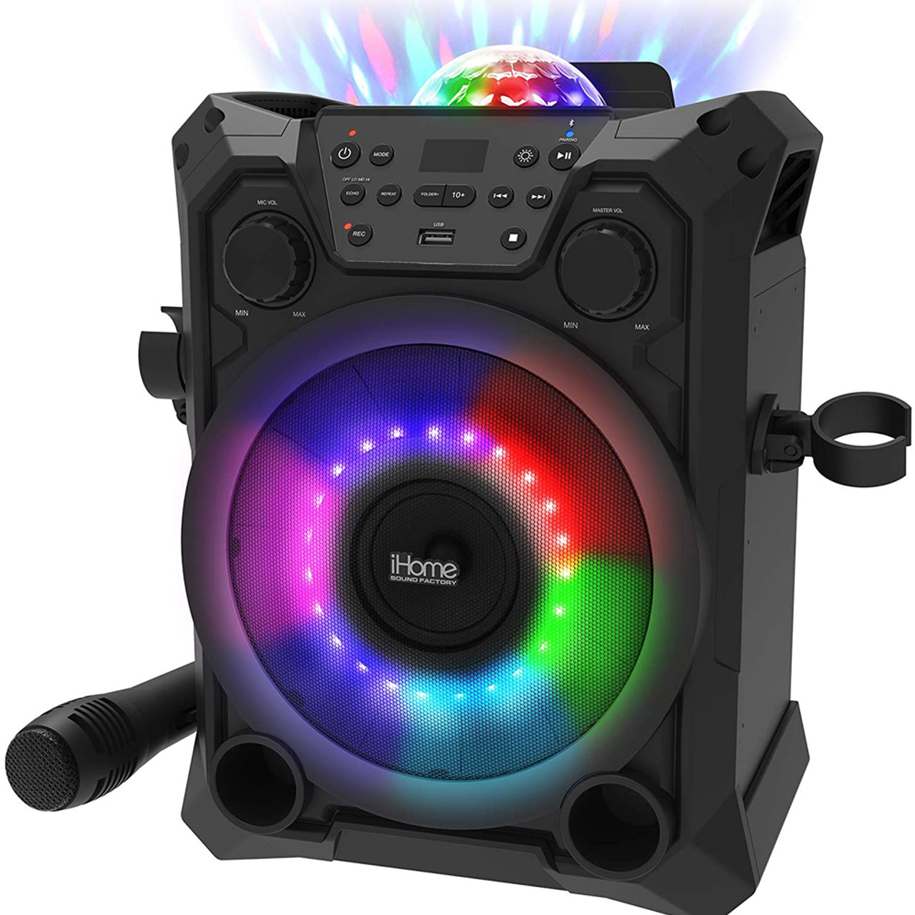 iHome® Bluetooth Karaoke with Party Lights product image