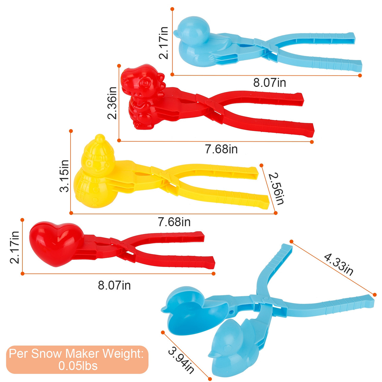 iMounTEK Snowball Makers (4-Piece ) product image