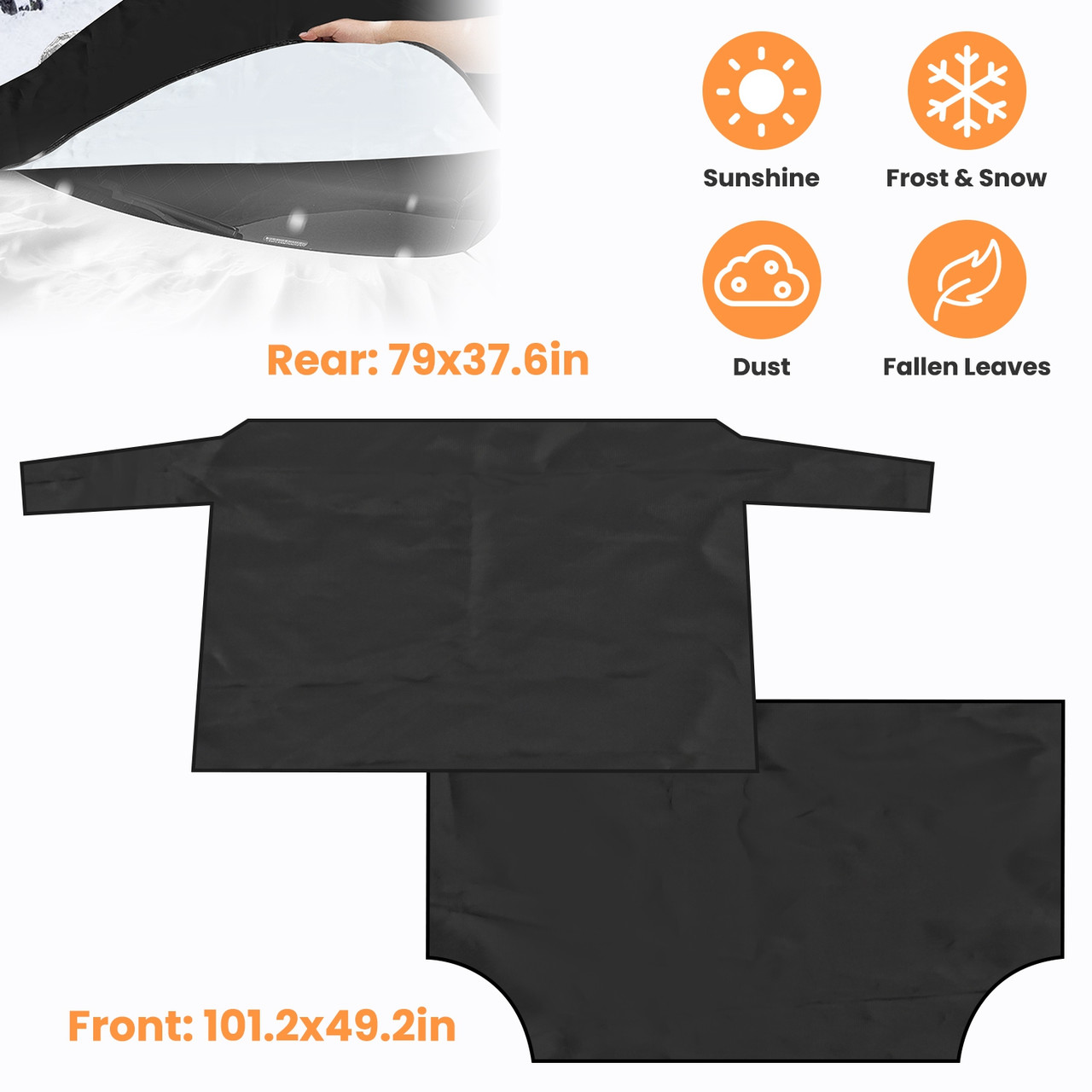 Magnetic Car Windshield Covers product image
